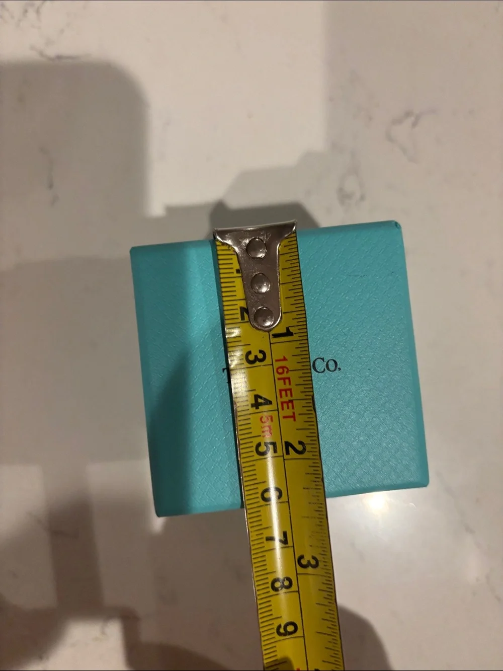 Tiffany & Co. Robin's Egg Blue Gift Box with Logo